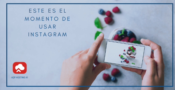 usando instagram